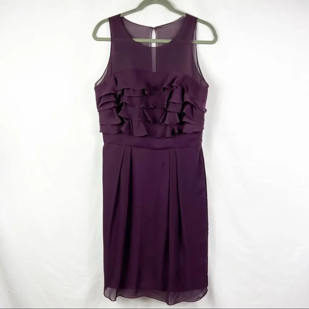WATTERS & WATTERS Purple Bridesmaid/Cocktail Dress in Size 12 - Picture 1 of 4